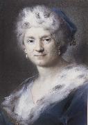 Rosalba carriera Self-Portrait as Winter Germany oil painting artist